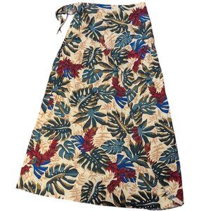 Vintage Hilo‎ Hattie Hawaii Sarong Wrap Skirt Rayon Tie The Hawaiian Original